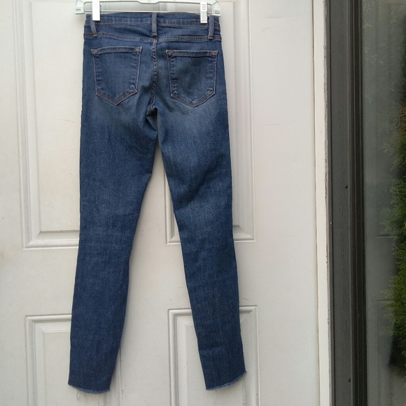 FRAME  Le Skinny De Jeanne Raw Hem - Picture 2 of 4
